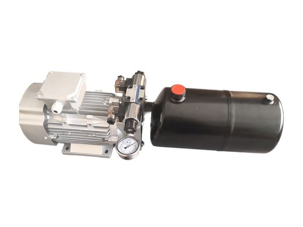 AC380V-2.2KW-双作用-压力表-圆卧8L
