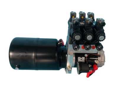 DC24V-2.2KW-双作用-三联-圆卧6L
