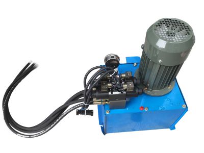液压站4.0kw立式双做用双联40升