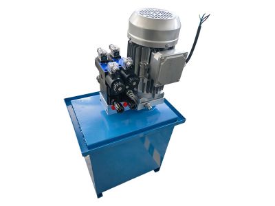 液压站3.0kw双作用双联立式40升