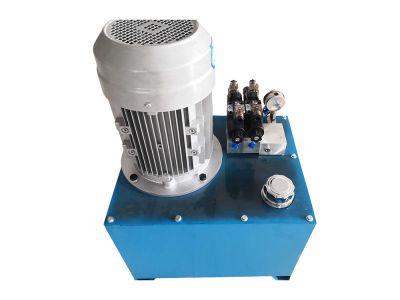 液压站5.5kw立式双做用双联60升