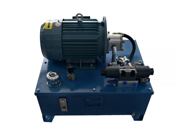 液压站5.5kw双作用卧式70升